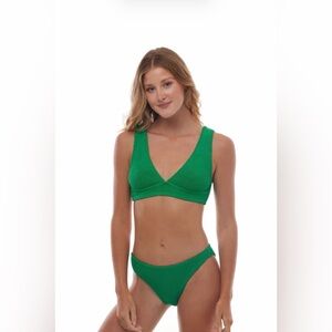 Love & Bikinis Green Bikini Set